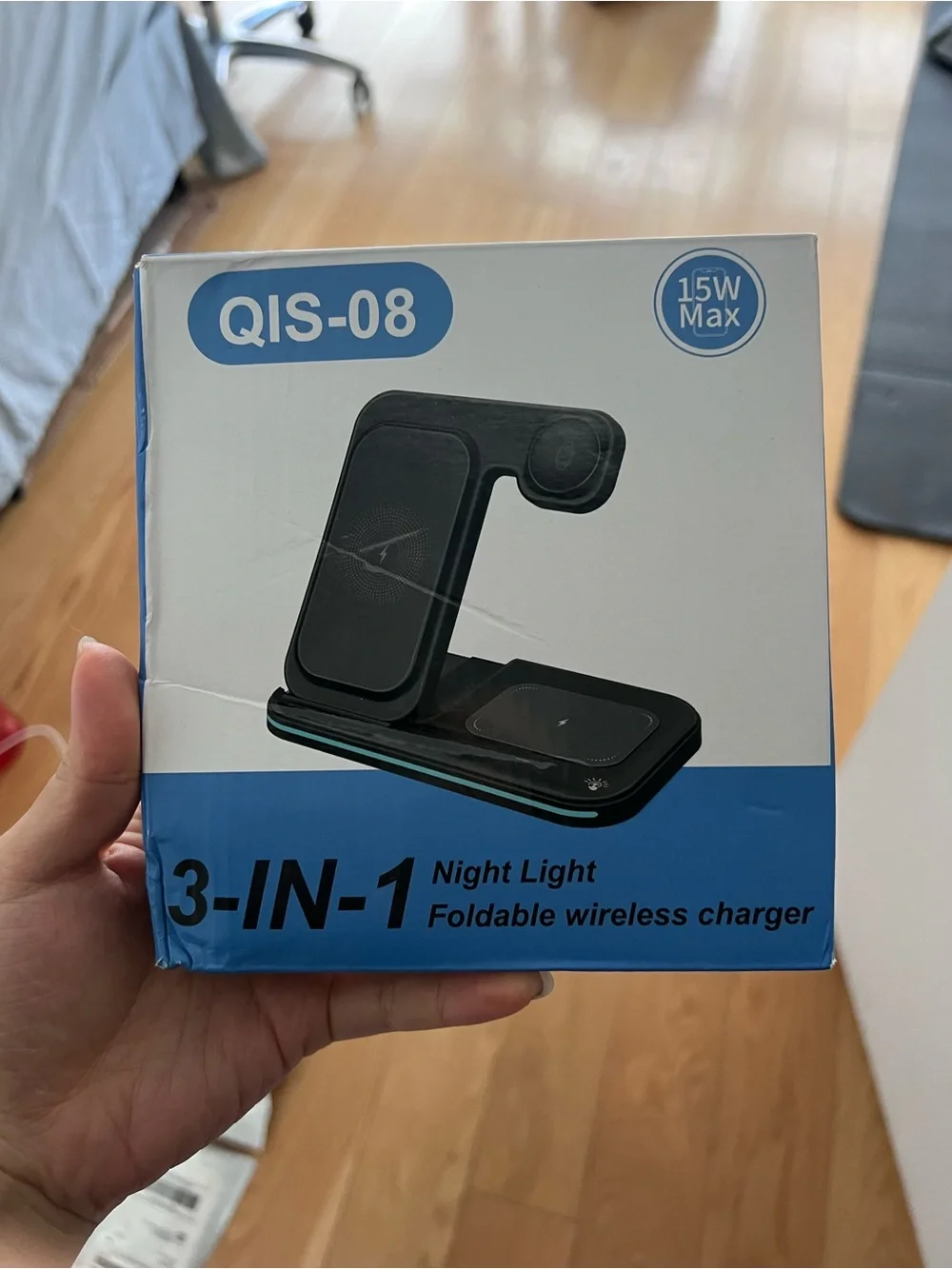 3-IN-1 Foldable Wireless Charging Stand